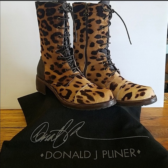 Donald J. Pliner Shoes - Donald J Pliner Panther Print Boots